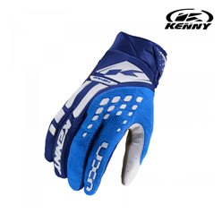 Kenny Racing Rękawice Cross/Enduro Track Junior Blue XL(8 lata) | 251-2803202-0502
