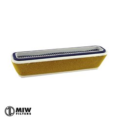 MIW (MEIWA) FILTR POWIETRZA KAWASAKI GPZ 750 R NINJA 1985-1986, GPZ 900 R NINJA 1984-1996, ZL 900 ELIMINATOR 1985-1986, GTR 1000 1986-2004, ZL 1000 ELIMINATOR 1987, (HFA2705) (OEM: 110131112)