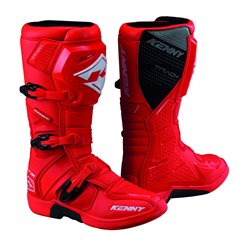 Buty Cross/Enduro Track T2 Red Czerwony 45 Kenny Racing | 261-7103010-4501