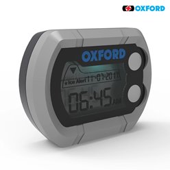 Zegarek elektroniczny z termometrem srebrny Oxford | OX562