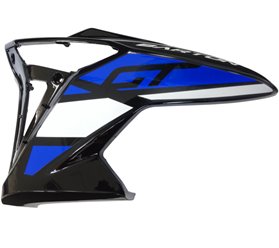 Obudowa baku górna lewa niebieska Barton GT 125