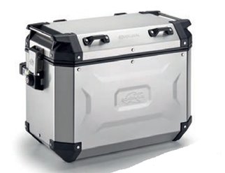 Kufer boczny 48L MONOKEY CAM SIDE KVG48A KVOYAGER aluminiowy lewy kolor srebrny Kappa | KVG48AL