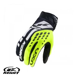 Kenny Racing Rękawice Cross/Enduro Track Junior Neon Yellow S(3 lata) | 251-2803202-0297