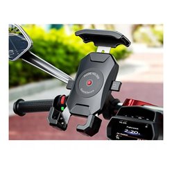 Uchwyt motocyklowy na telefon R15 na kierownicę lub lusterko Biketec | BT190