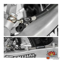 Przewód hamulcowy w stalowym oplocie tył KTM SX/SXF/SX-F/EXC/EXCF / EXC-F, Husqvarna TE/TC/FE/FC, GASGAS EX Moto-Master | M212019
