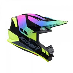 Kask CROSS/ENDURO TRACK GRAPHIC NEON Czarny/Zielony / Różowy XXL (63-64cm) Kenny Racing | 251-0303021-5897