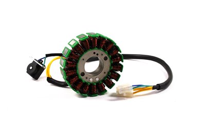 Stator, stojan, iskrownik alternatora Barton B-Max na wtrysk (18 cewek)GY6 (125-150) 152QMI, 157QMJ Skuter