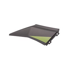 Obudowa - łącznik lewy zielony Barton Hyper 125