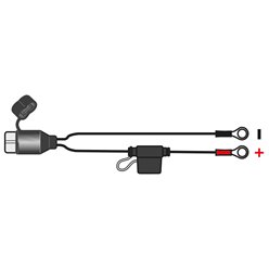 Przewód z bezpiecznikiem do ładowarek Oximiser/Maximiser i gniazd USB pod akumulator/siedzenie Oxford | OF703B