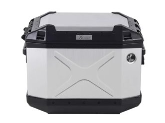 Kufer boczny lewy Xplorer 40L srebrny Hepco & Becker | 610210 00 00