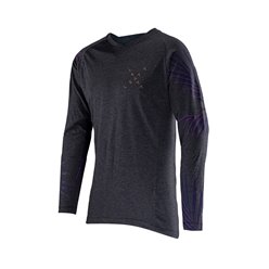 Koszulka rowerowa MTB Gravity 2.0 Jersey Palm kolor Grafitowy rozmiar XL Leatt | 5024120384