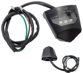 Lampa tablicy rejestracyjnej Barton Street-R 125