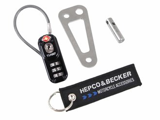 Zestaw urządzeń antykradzieżowych do toreb na zbiornik / toreb tylnych Hepco Becker | 506300