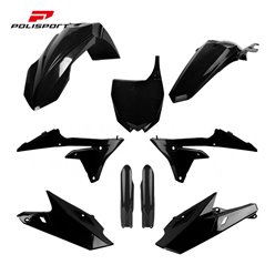 Komplet plastików Yamaha YZ 250F, 450F CZARNY Polisport | 91404
