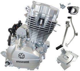 Silnik Moretti pionowy 156FMI, 125cc 4T, 5-biegowy manual (bez oleju)