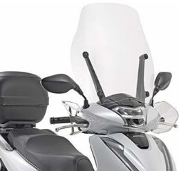 Szyba akcesoryjna Honda SH 125i/150i 51x49cm przeźroczysta Kappa | KD1155ST