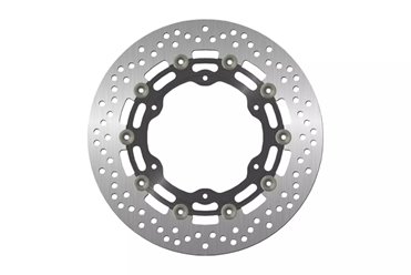 Tarcza hamulcowa przód Yamaha YZF R6, YZF R1, FZS 1000, FJR, XJR 1300, XVZ 1300, XV 1600/1700/1900 (298X132X5mm) (6X8,5mm) PŁYWAJĄCA (ŚRODEK ALUMINIOWY) | NG294G