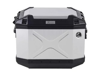 Kufer Xplorer 40 srebrny - kufer boczny lewy [pojemność: 40L]