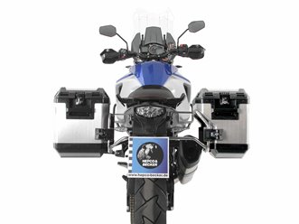 Stelaż kufrów bocznych XplorerCutout + kufry Xplorer KTM 1090 Adventure 2017-2018 Hepco Becker | 6517556 00 22-00-40