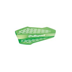 Osłony rąk (handbary) model MX Force z uniwersalnym zestawem montażowym 22/28mm zielony Polisport | 8308700005