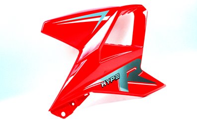 Obudowa baku prawa czerwona Barton Hyper 125