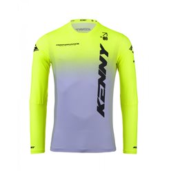 Koszulka cross/enduro Kenny Racing Performance Gradient Grey/Neon Yellow Szary/Żółty fluo/Czarny XL | 251-3302011-5797