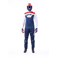 Koszulka rowerowa MTB Elite Navy niebieski/biały / czerwony M Kenny Racing | 242-3004040-5520