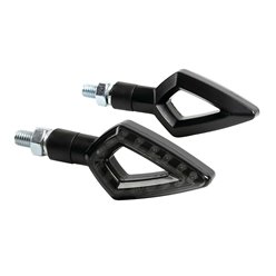 Kierunkowskazy żółte 12V LED z białym szkłem LAMPA | 90247
