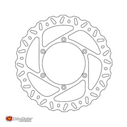 Tarcza hamulcowa przód Nitro 270mm Yamaha YZ/YZF 125/250/450, WRF 250, 450 Moto-Master | M110677