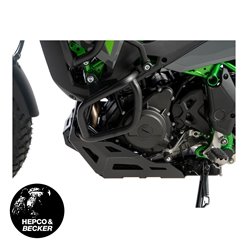 Płyta osłonowa silnika czarna Kawasaki KLE 500/SE Hepco&Becker | 8102558 00 01