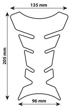 Tankpad Pro-Tank X1 czarny LAMPA | 90094