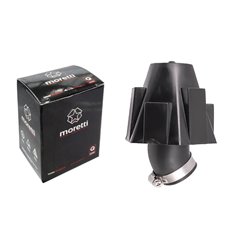 Filtr powietrza, stożkowy zabudowany - kątowy (45°) 38mm