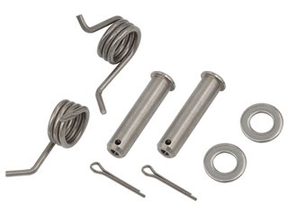 Zestaw montażowy podnóżków (sworznie, sprężyny, podkładki i zabezpieczenia) Suzuki RM-Z 250/450, RMX 450Z PSYCHIC | MX-04843