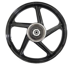 Felga tylna do 18-1,85 z hamulcem bębnowym do motoroweru Barton Sprint 2 aluminiowa 139FMB Motorower biegowy