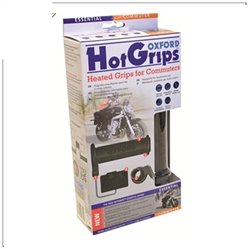 Manetki podgrzewane Essential Commuter do motocykla z panelem ster. na kierownicę 22MM Oxford | OF771