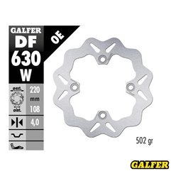 GALFER TARCZA HAMULCOWA TYŁ DUCATI 748/916/996/998 1994- (220X108X4) WAVE