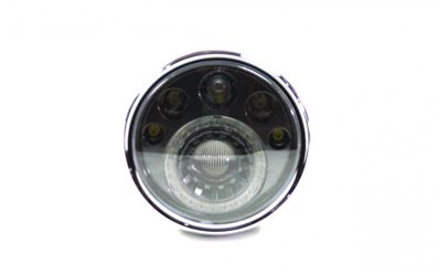 Reflektor LED Homologacja E4 E24 do motocykla / motoroweru | 5905220854820