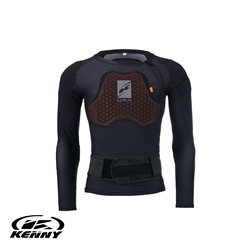 Ochraniacz ciała Titanium D3O MOTO Czarny L Kenny Racing | 251-1802000-56
