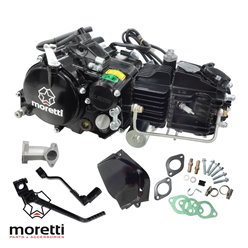 Silnik Moretti poziomy 1P60FMJ, 150cc 4T, 4-biegowy manual, czarny, z rozrusznikiem