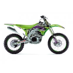 BLACKBIRD KOMPLET NAKLEJEK (OKLEIN) KAWASAKI KX 450F 2009-2011 DREAM 5 KOLOR ZIELONY CZARNY