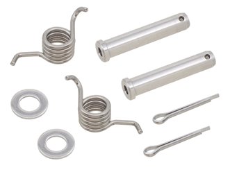 Zestaw montażowy podnóżków KTM EXC/XC/EXC-F/SX-F/XC-F/XC-W/XC-FW 125/150/250/300/350/450/500 Psychic | MX-04853