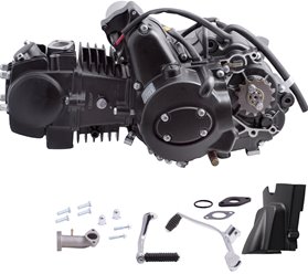 Silnik Moretti poziomy 154FMI, 130cc 4T, 4-biegowy manual,chłodzony powietrzem 139FMB Motorower biegowy