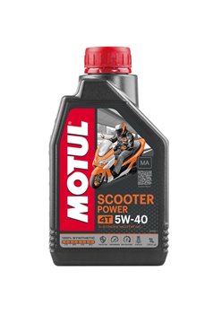 Olej silnik Scooter Power 4T 5W40 1L (100% syntetyk) Motul | MU105958