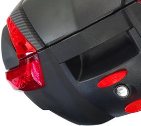 Kufer centralny na motocykl, skuter Kufer Moretti