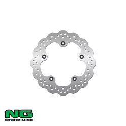 Tarcza hamulcowa tył BMW F 650/700/800GS, K1200, R1200 (265x136x4,5mm) (5x10mm) Wave | NG1045X