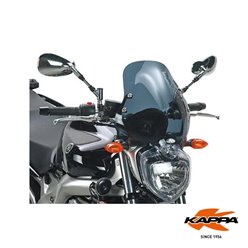 Szyba akcesoryjna Yamaha FZ6 35x36cm przyciemniana Kappa | 140DK