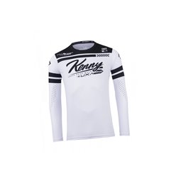 Koszulka Cross/Enduro Kenny Racing Track Dirt White Biały/Czarny XL | 251-3403011-5700