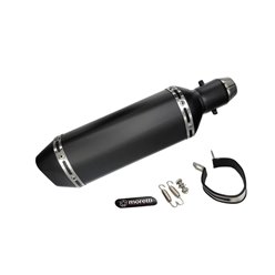 TŁUMIK TUNNINGOWY UNIWERSALNY STAL013 (kolor: czarny)