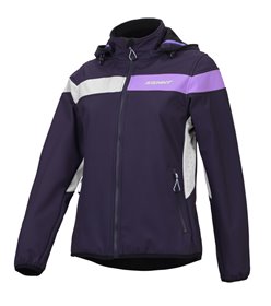 Kurtka przeciwdeszczowa Softshell Kenny Racing Racing Woman damska niebieski/biały / fioletowy L | 251-7806014-56