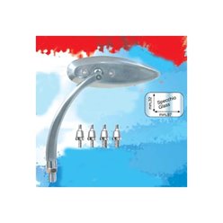 Lusterko uniwersalne (lewe/prawe, aluminium polerowane) FAR | FAR1331